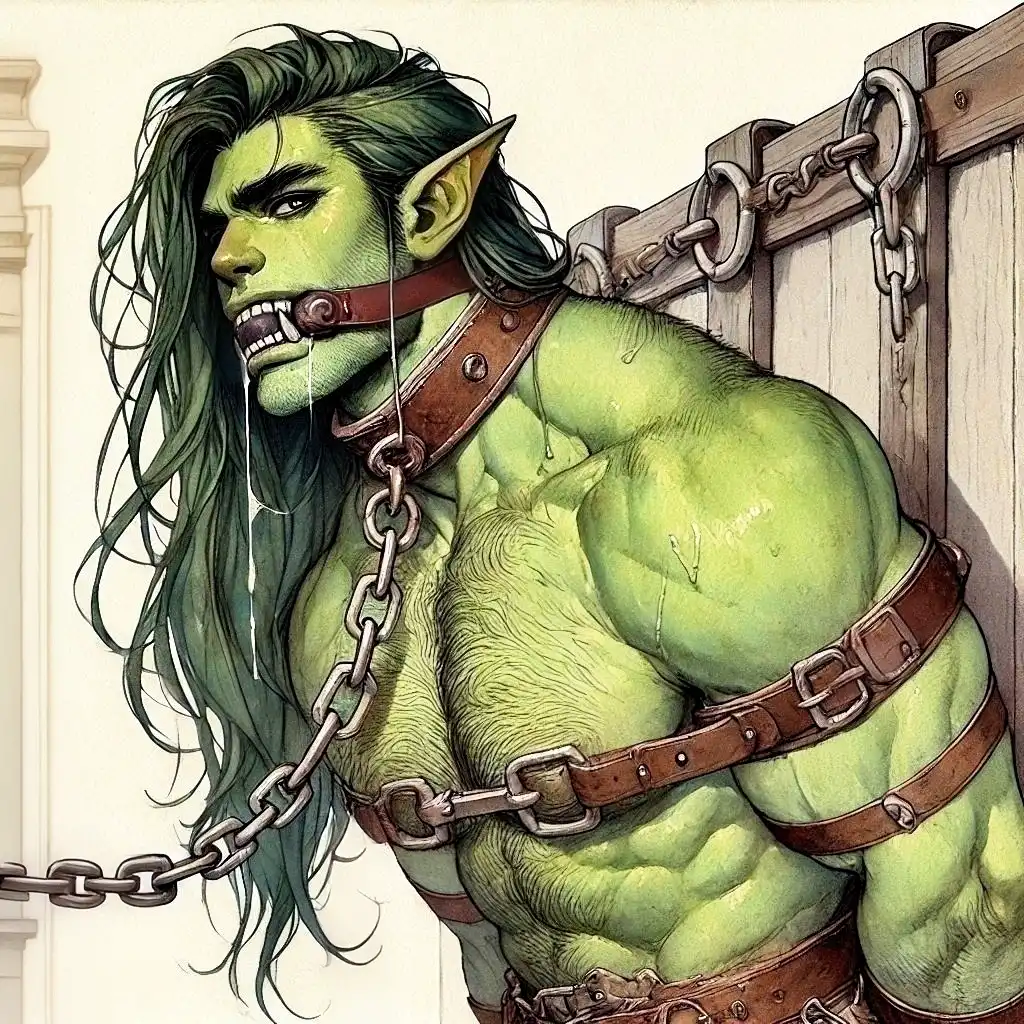 Korran - convicted Half-Orc| NSFW AI Roleplay Chat - Linkin.Love