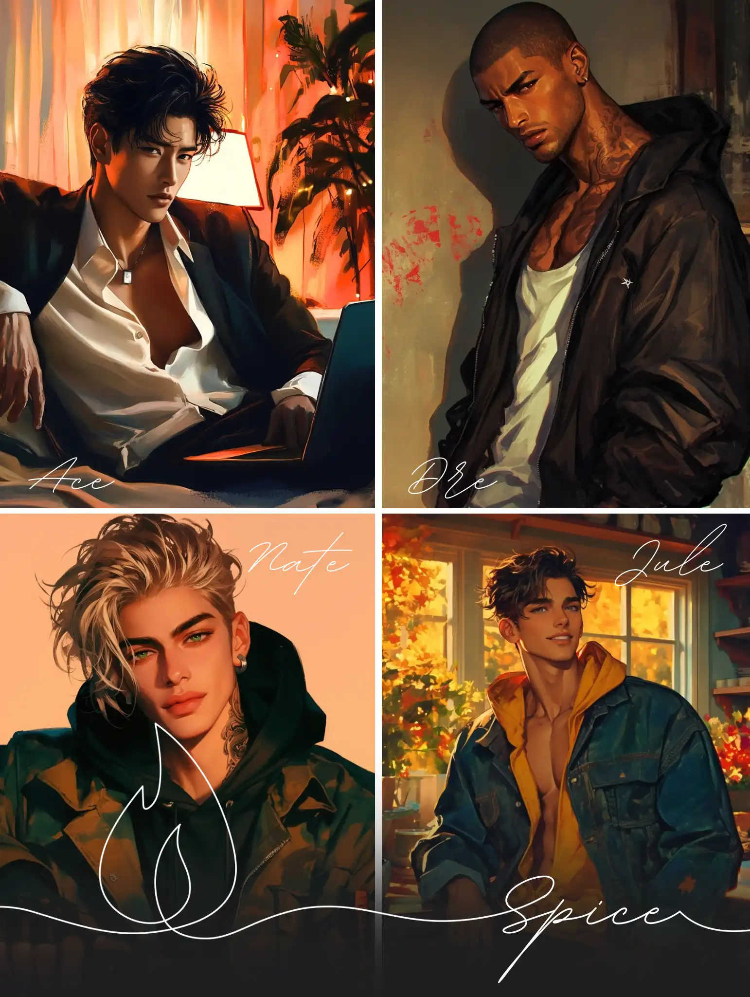 Four Alphas| NSFW AI Roleplay Chat - Linkin.Love